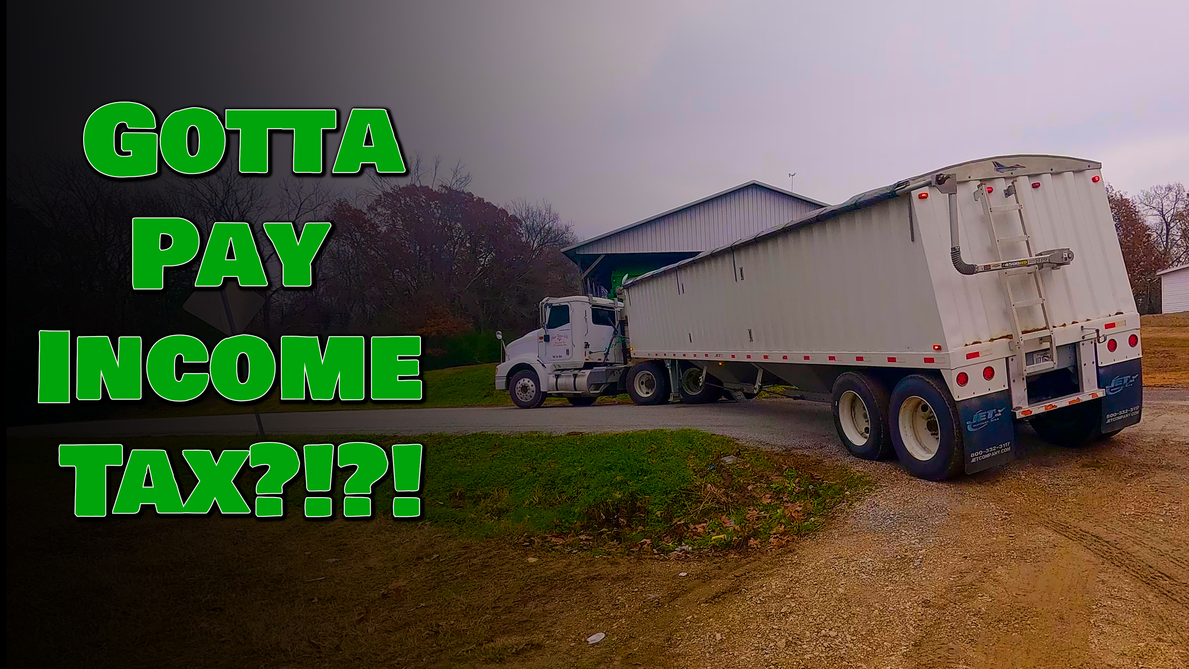 So We Gotta Pay Income Tax This Year??? | Griggs Farms