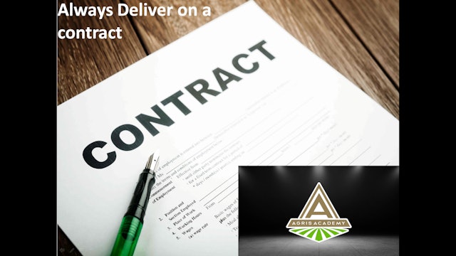 Nugget - Always Deliver On A Contract