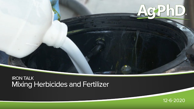 Mixing Herbicides and Fertilizer