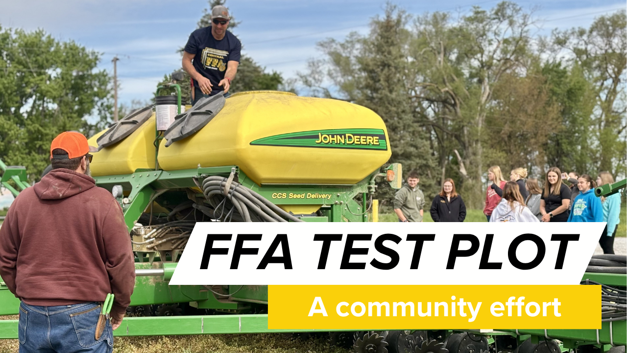 Population Trials Begin at the Raymond Central FFA Test Plot | Rural Radio
