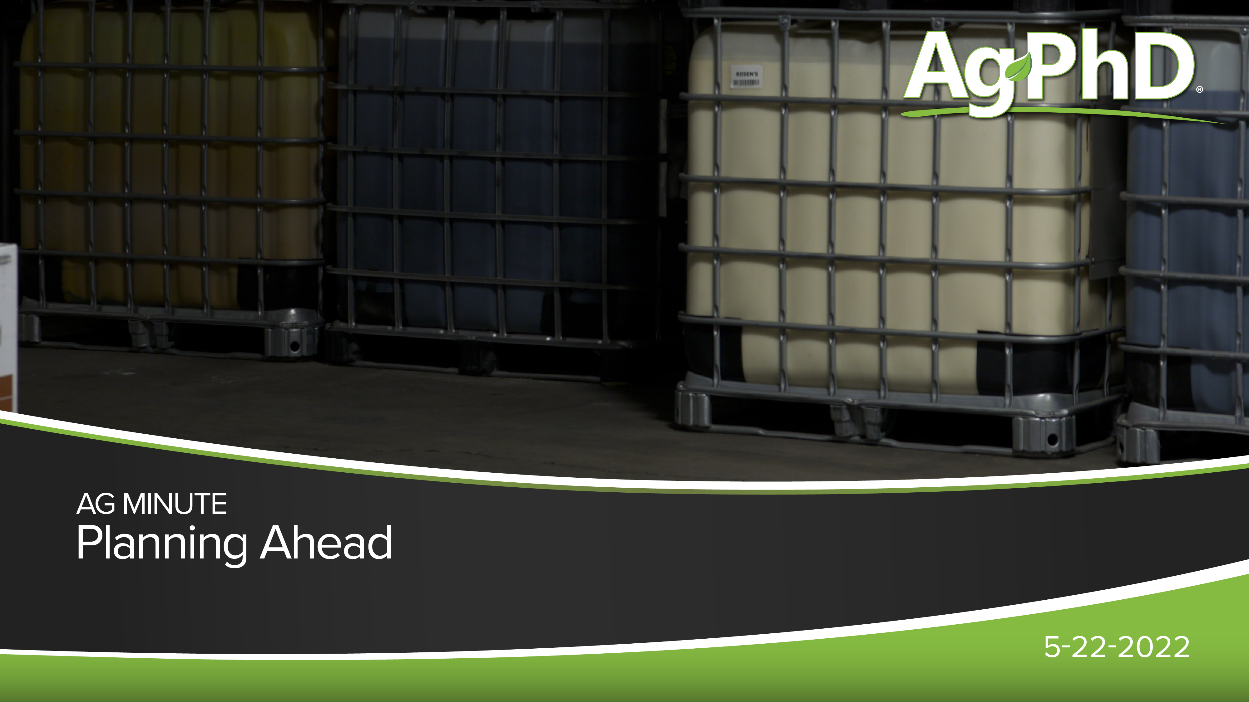 Planning Ahead | Ag PhD