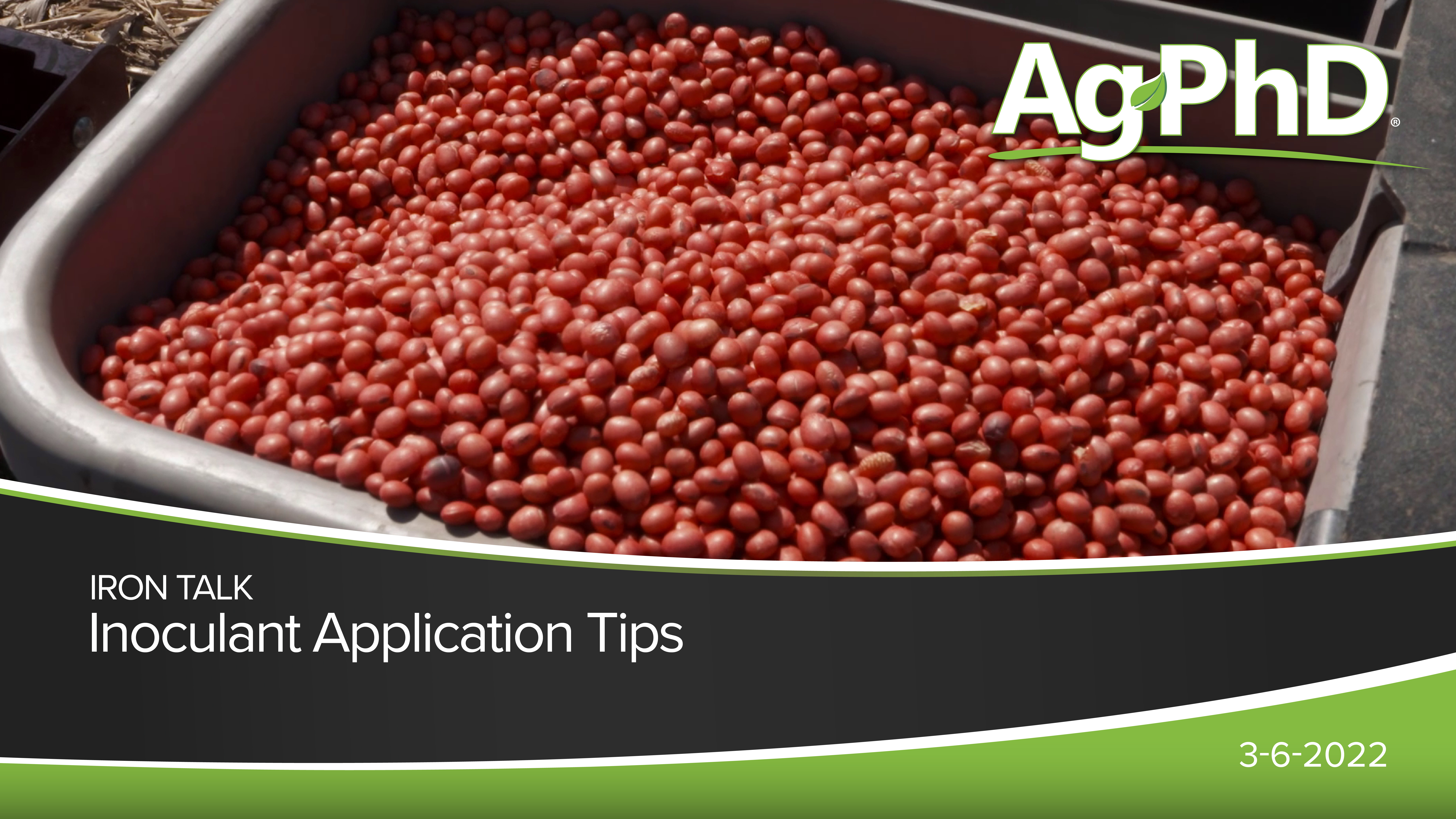 Inoculant Application Tips | Ag PhD