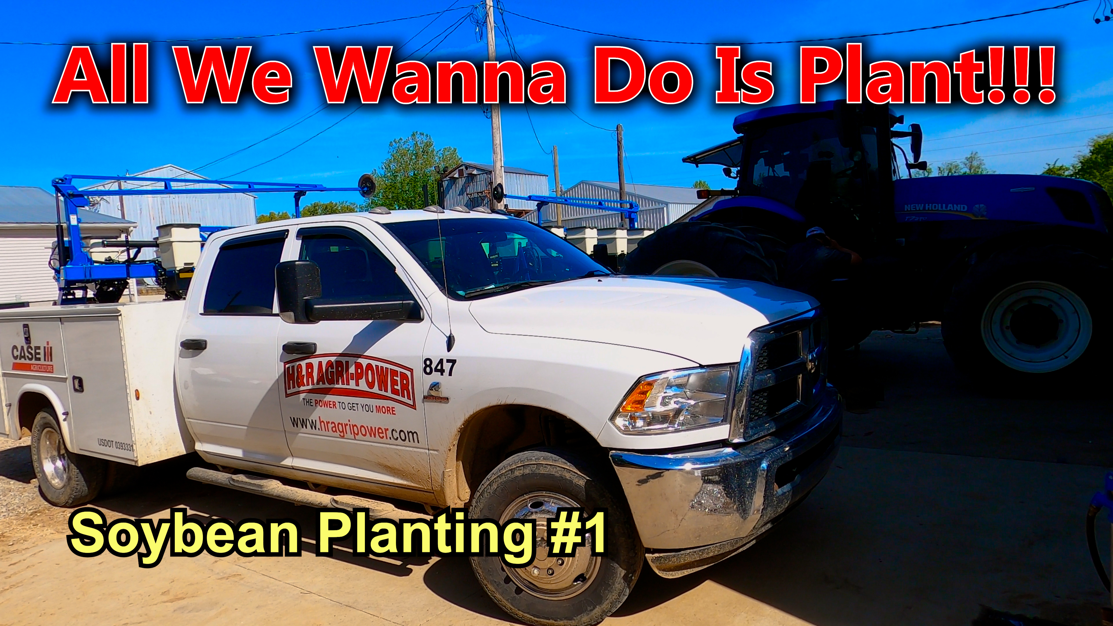 All We Wanna Do Is Plant!! Soybean Planting #1 | Griggs Farms