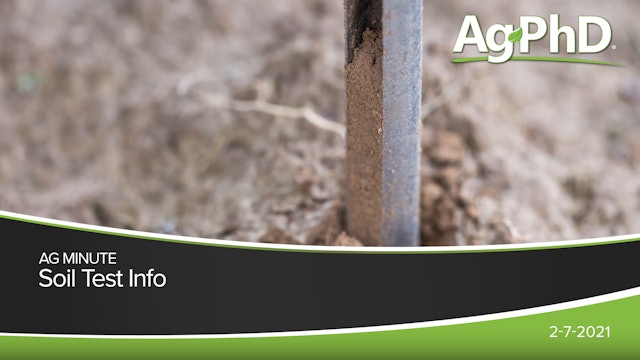 Soil Test Info | Ag PhD