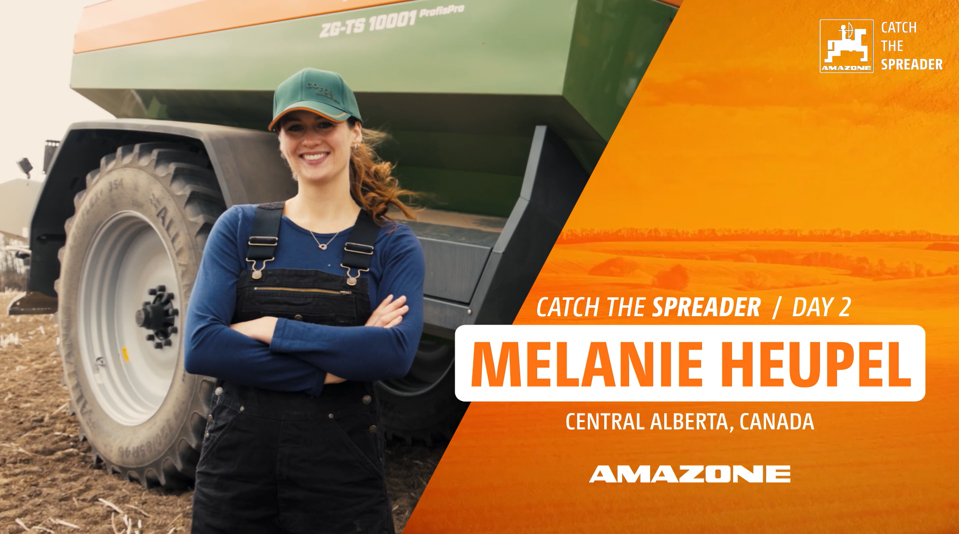 Melanie Heupel - Catch the Spreader | AMAZONE