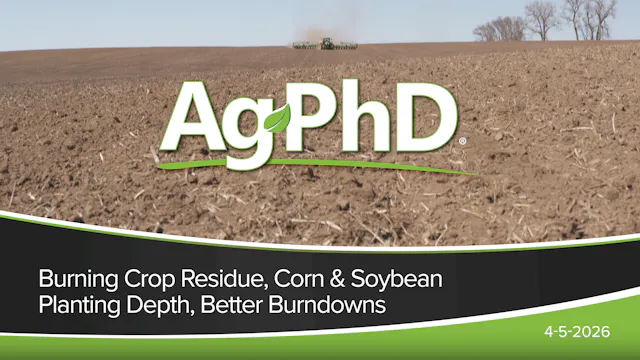 Burning Crop Residue, Corn & Soybean ...