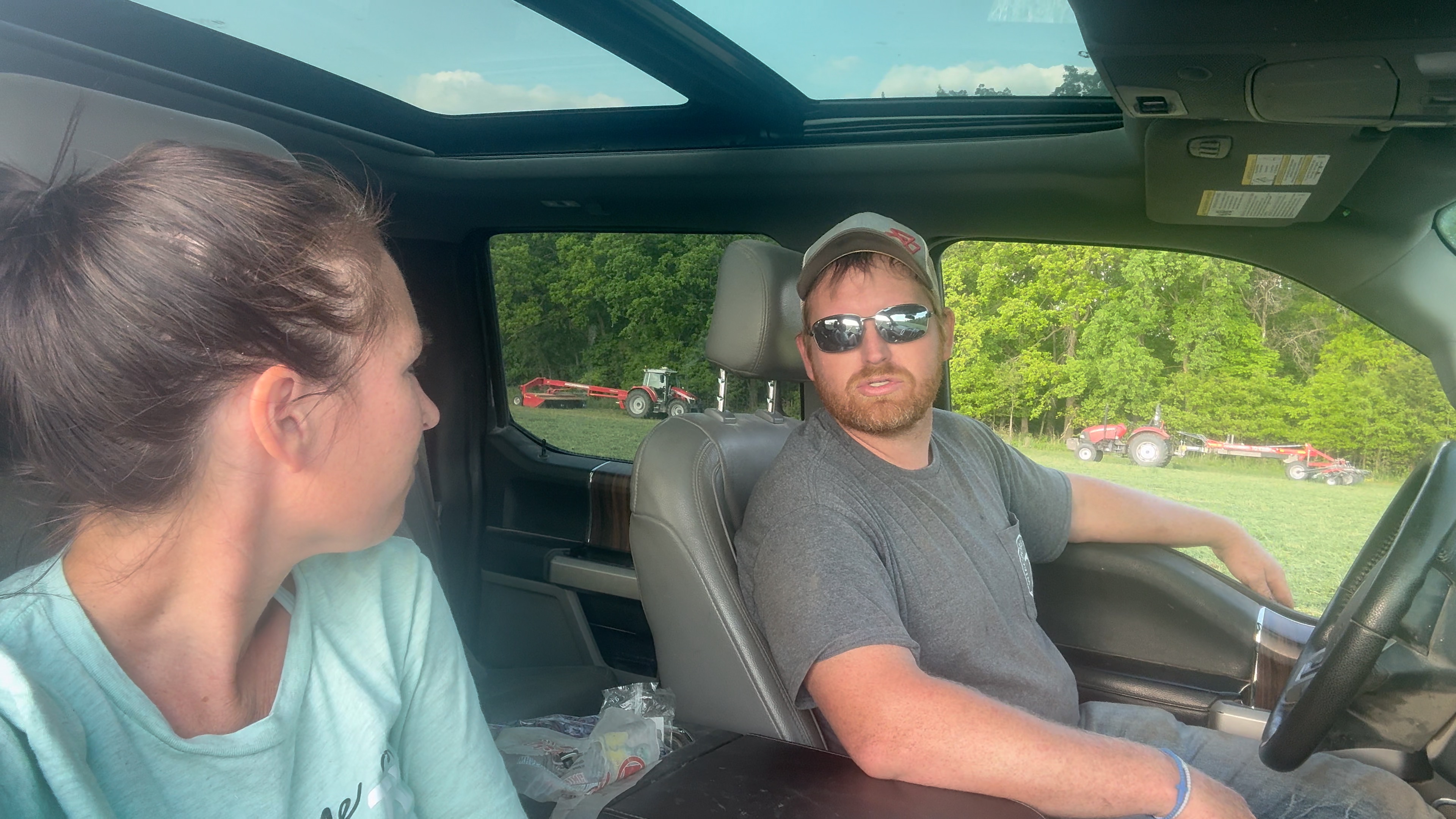 Mowing First Cut Alfalfa + a New Toy in the Field?! | Chronicles of Kayla