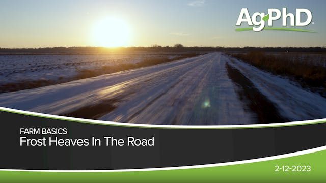 Frost Heaves In The Road | Ag PhD
