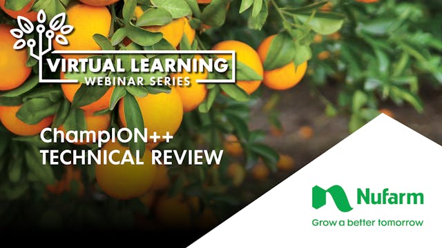 ChampION Technical Review | Nufarm