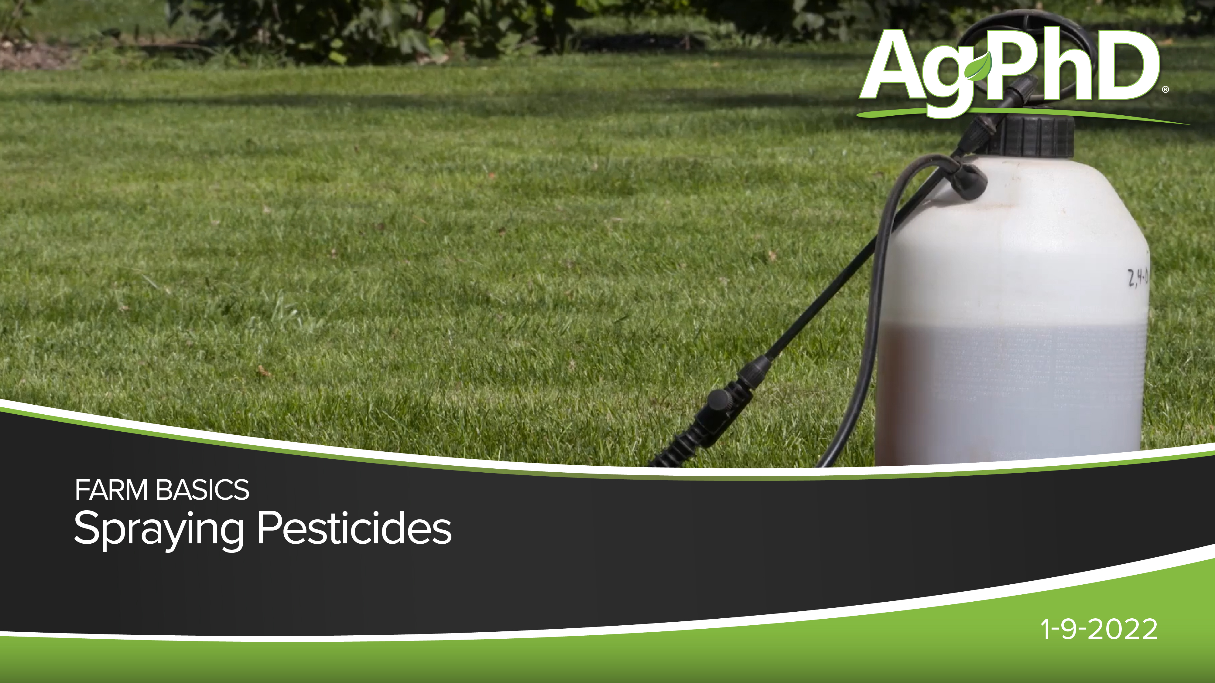 Spraying Pesticides