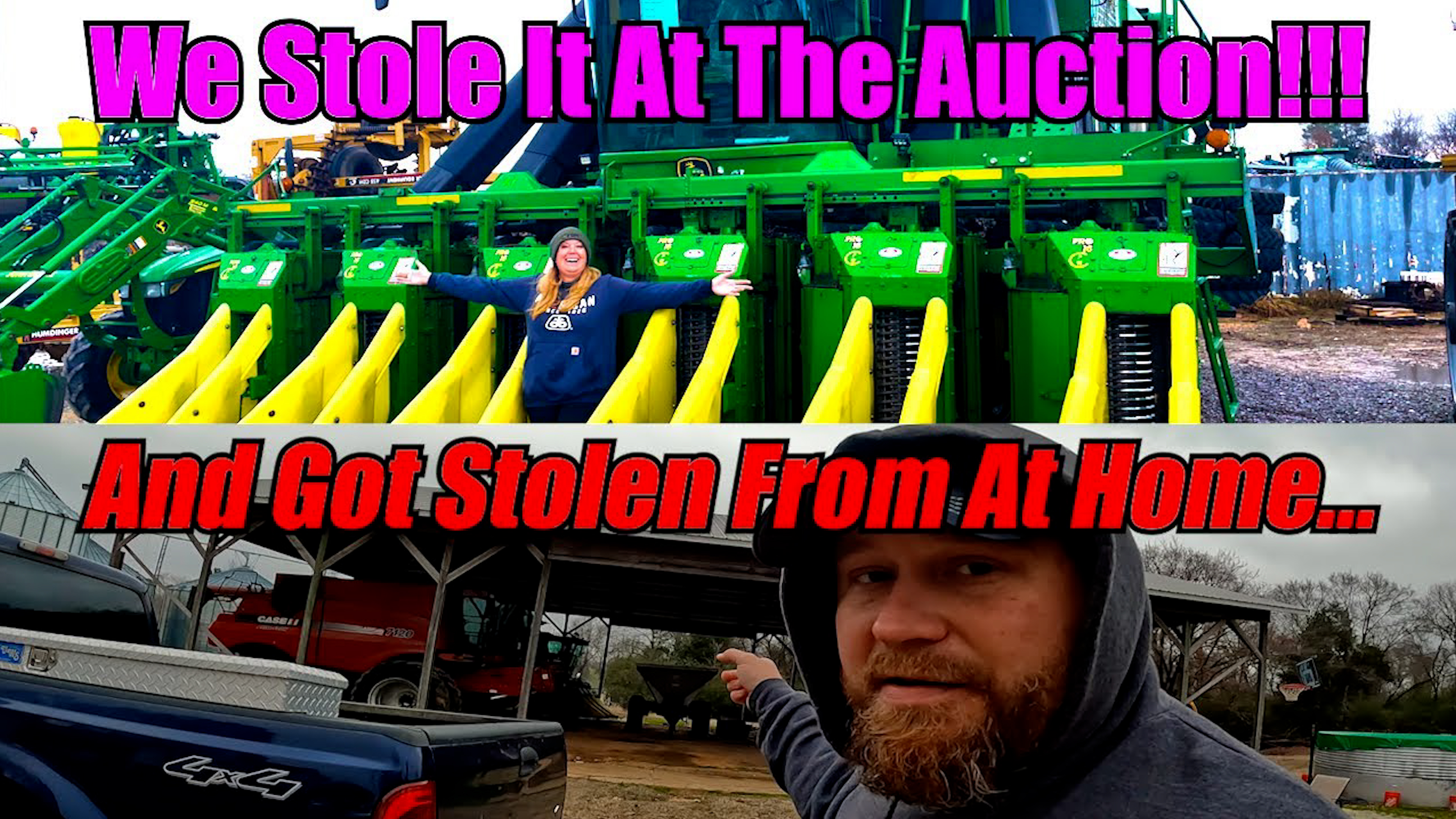 Stole It At The Auction...And Got Stolen From At Home! | Griggs Farms