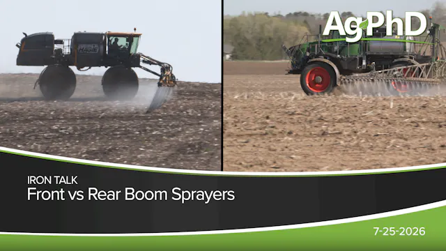 Front vs Rear Boom Sprayers | Ag PhD