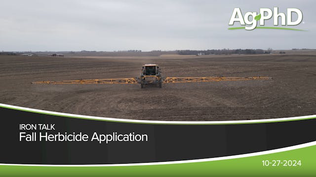 Fall Herbicide Application | Ag PhD