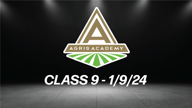 Class 9 | 1/9/24 | AgrisAcademy