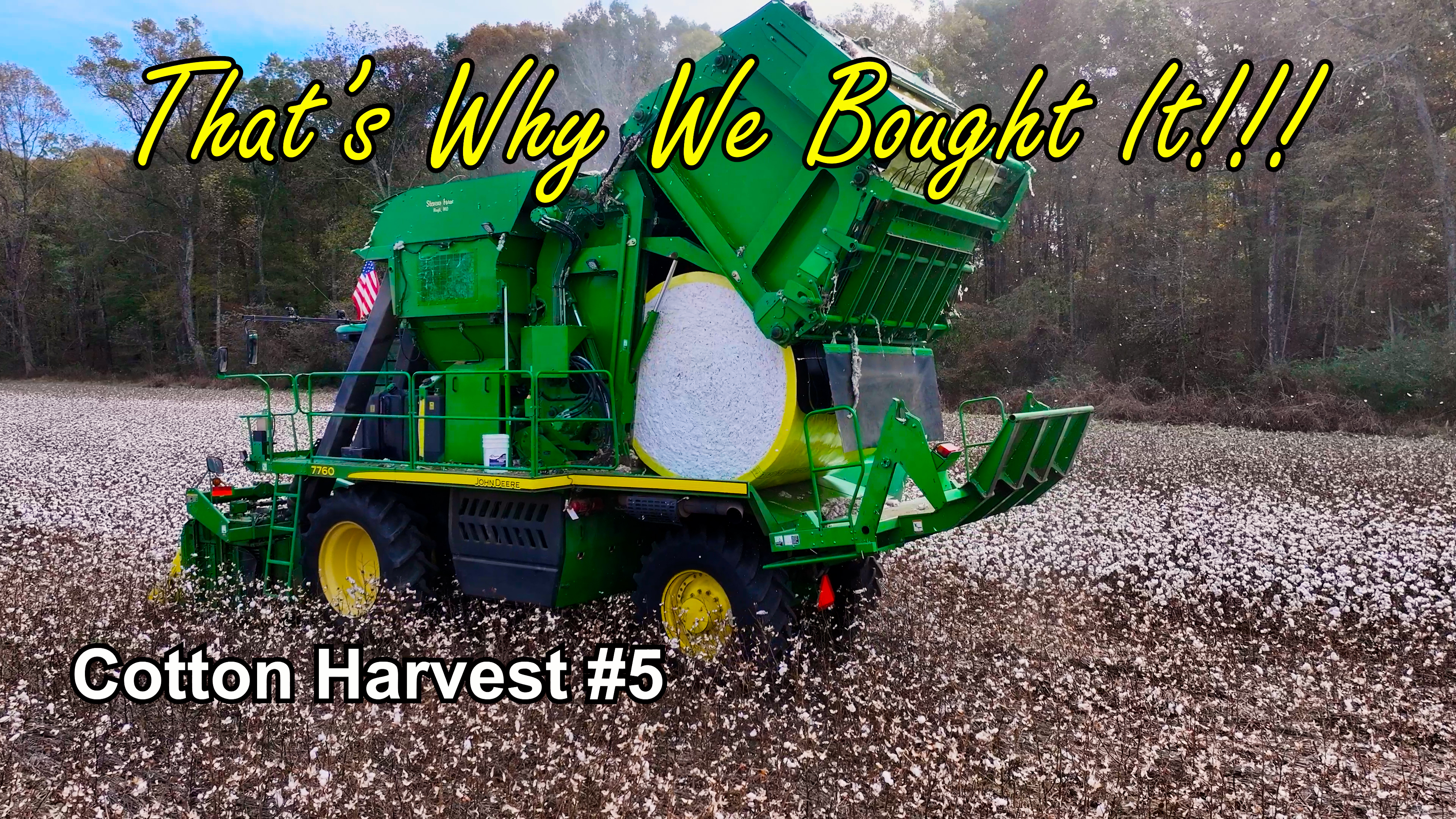 And That's Why We Bought A Module Picker!!! Cotton Harvest #5 | Griggs Farms