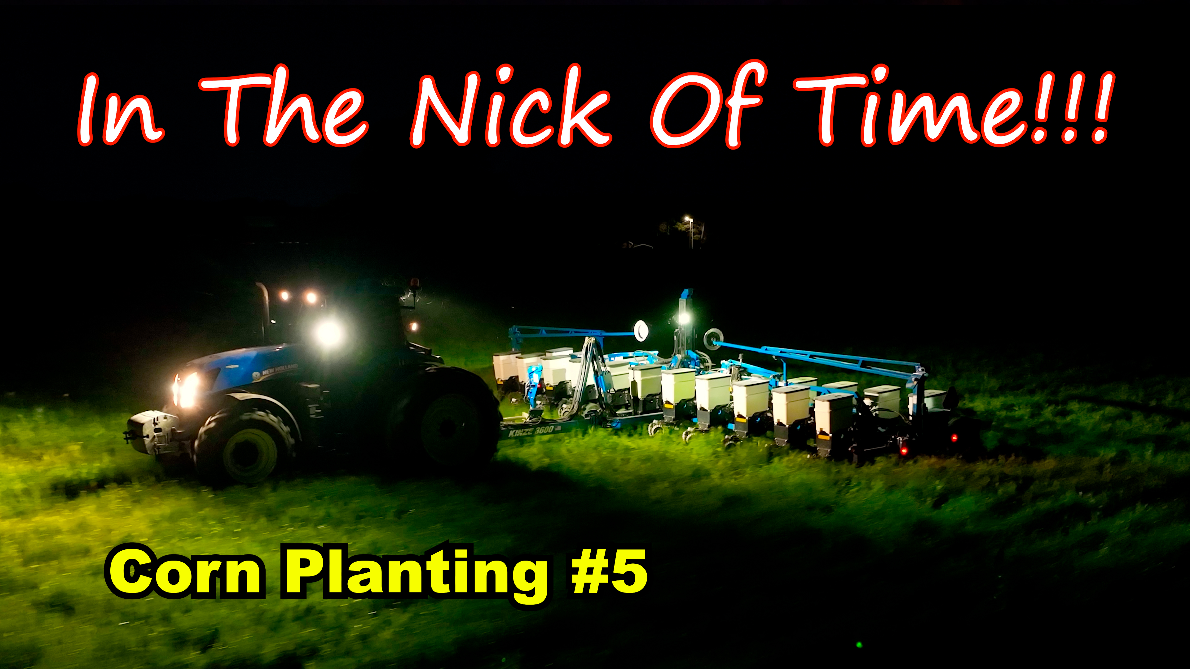 In The Nick Of Time!!! Corn Planting #5 | Griggs Farms