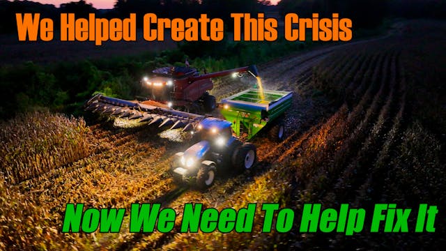 We Helped Cause the Ag Crisis, We Nee...