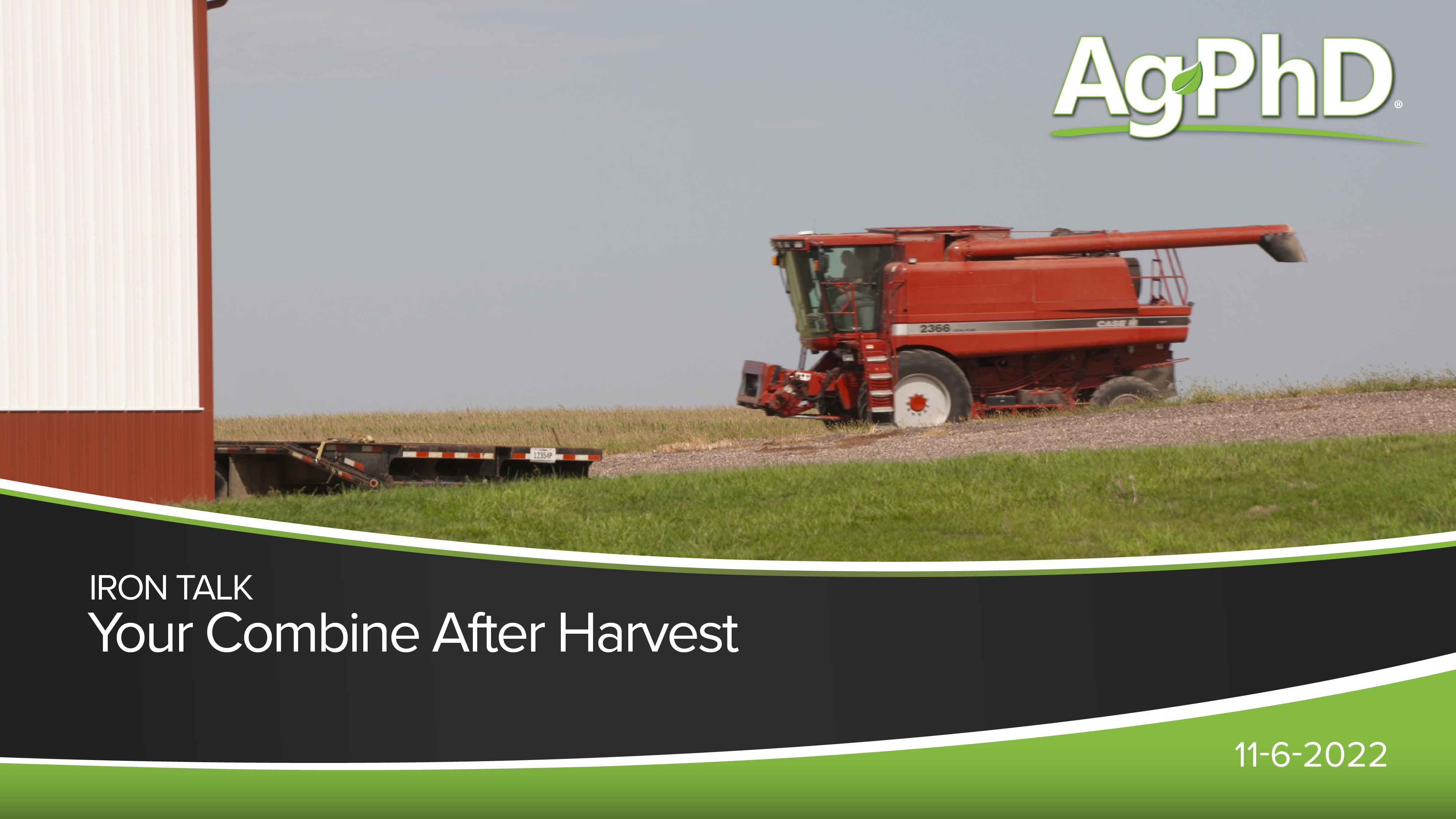Your Combine After Harvest | Ag PhD