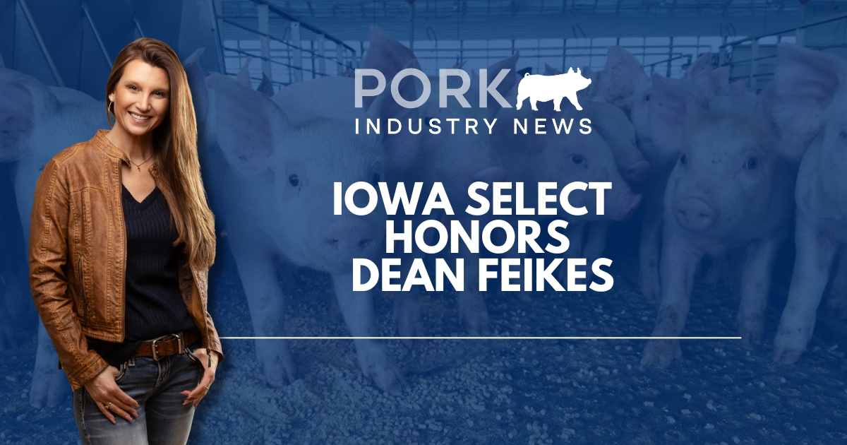 Honoring Dean Feikes in Retiring From Iowa Select Farms | Pride of Pork