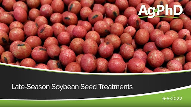 Late-Season Soybean Seed Treatments