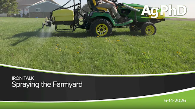 Spraying the Farmyard | Ag PhD