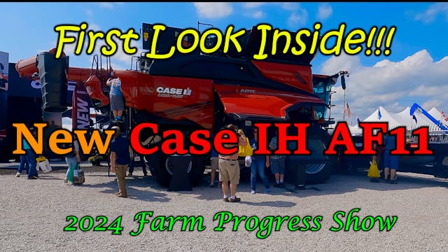 First Look Inside Case IH AF11!!!  Fa...