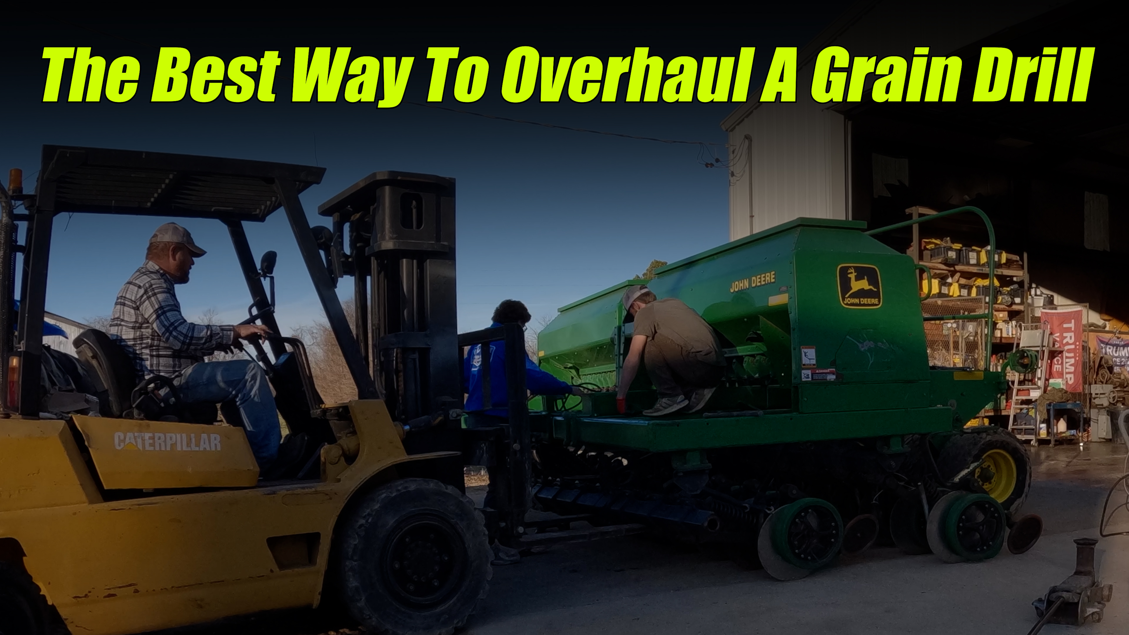 The Easiest Way to Overhaul a Grain Drill!!! | Griggs Farms