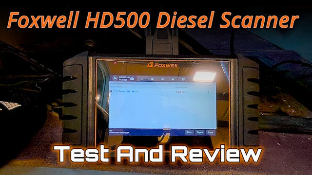 Foxwell HD500 Heavy Duty Truck Scanne...