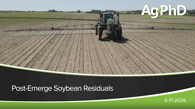 Post-Emerge Soybean Residuals | Ag PhD