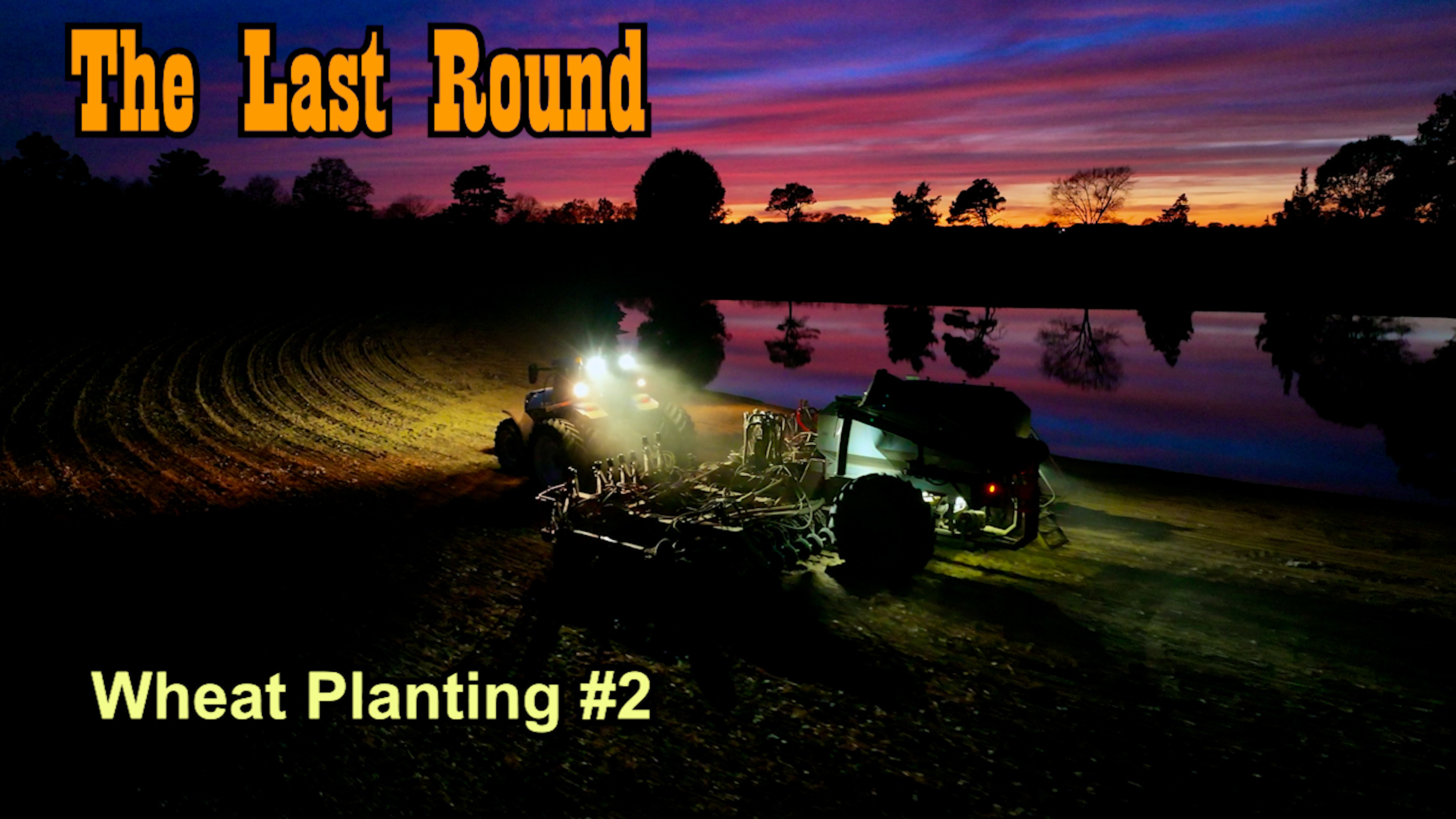 The Light at the End of the Tunnel!!  Wheat Planting #2 | Griggs Farms