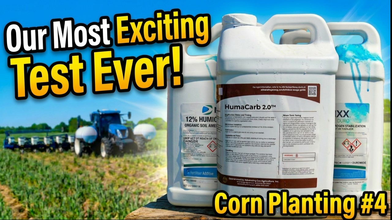 Our Most Exciting Test Yet Corn Planting #4 | Griggs Farms