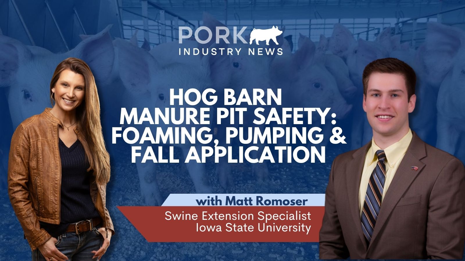 Hog Barn Manure Pit Safety Foaming, Pumping & Fall Application | Pride of Pork