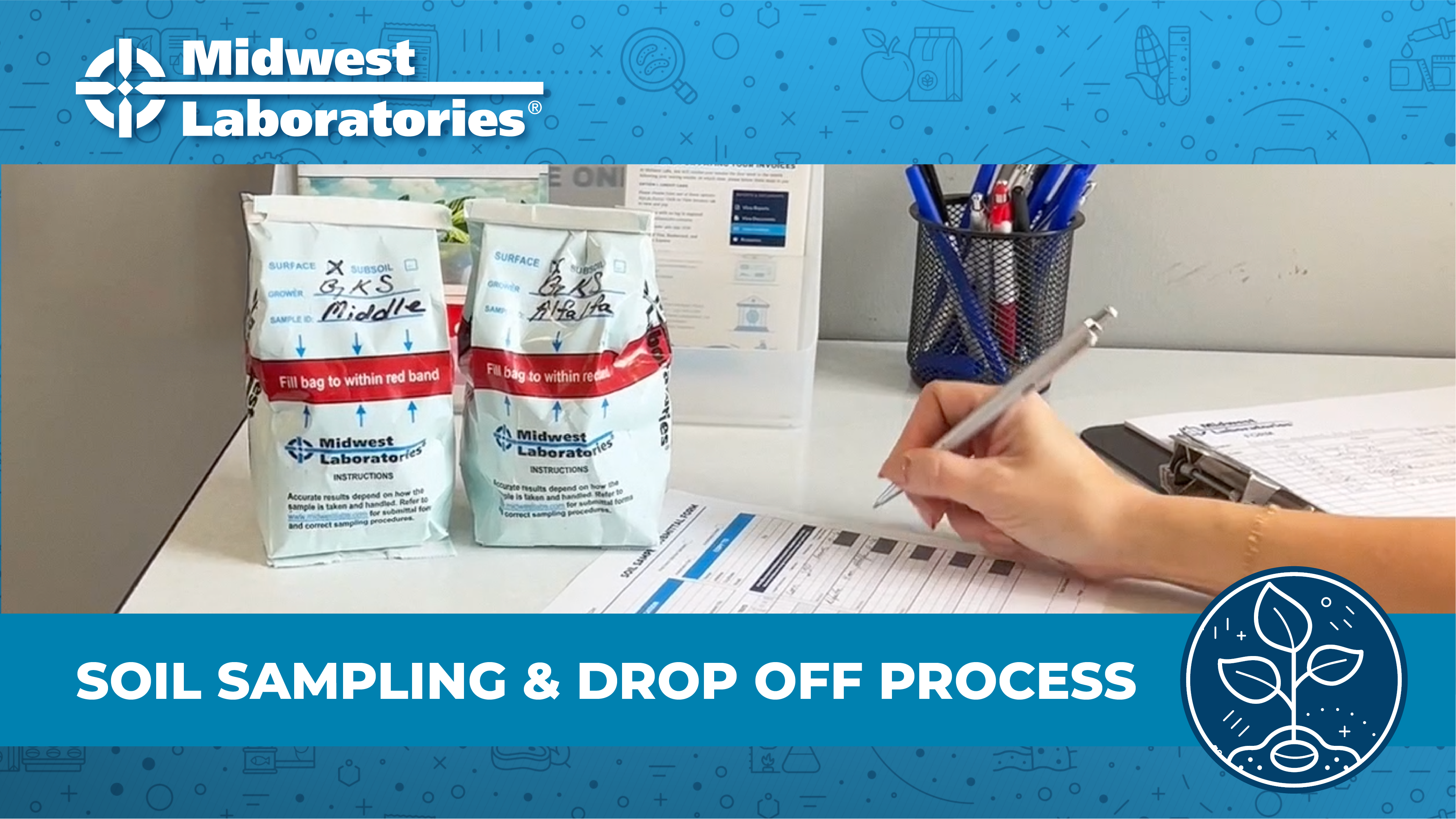 Soil Sampling & Drop Off Process | Midwest Labs
