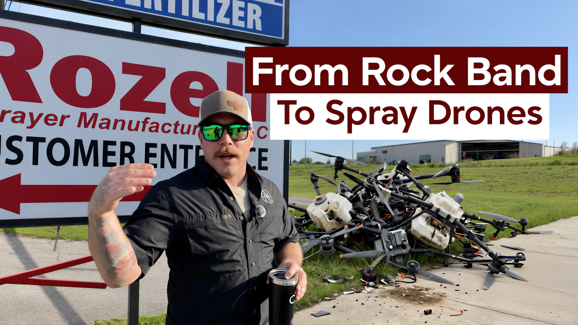From Rock Bands to Spray Drones | Spray Drone Network