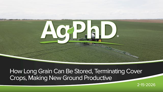 Long-Term Grain Storage, Cover Crop T...
