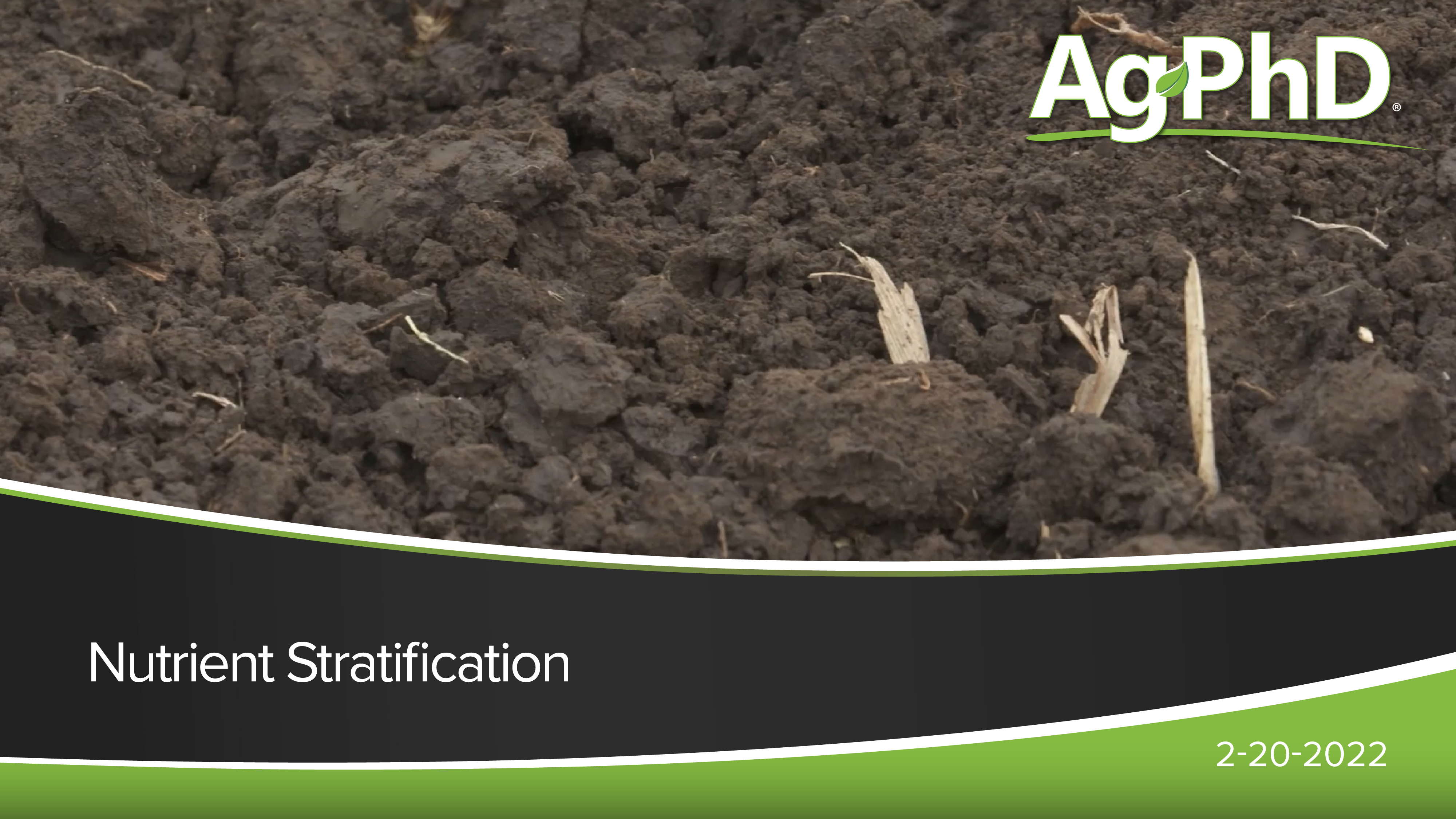 Nutrient Stratification | Ag PhD