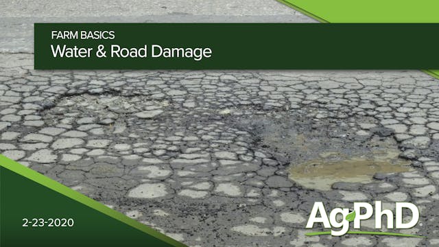 Water & Road Damage | Ag PhD