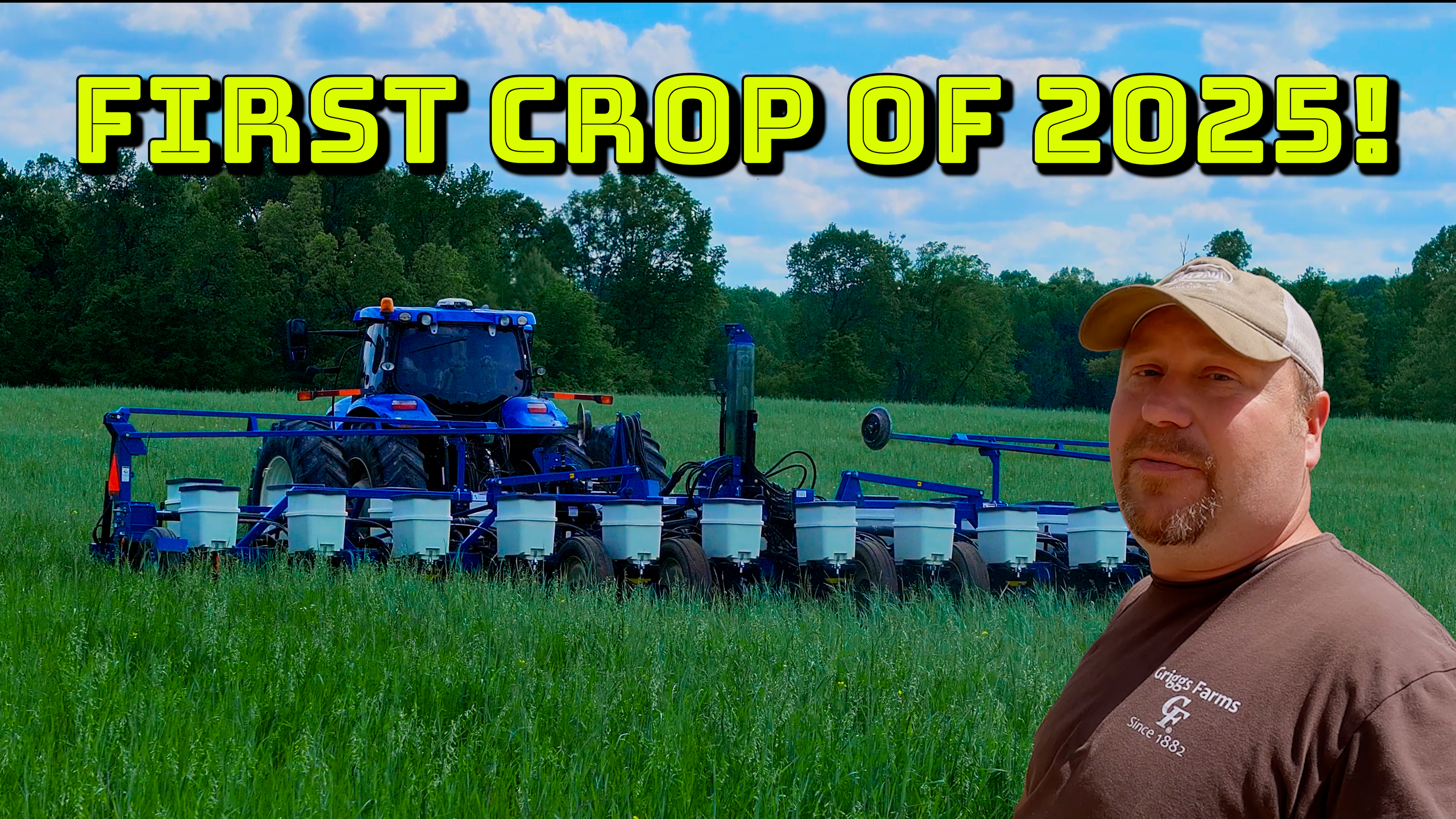 Late To The Party But At Least We Came! Soybean Planting 2025 | Griggs Farms