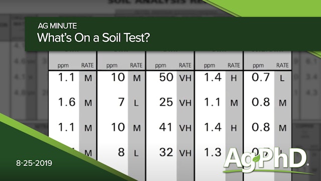 What's on a Soil Test?