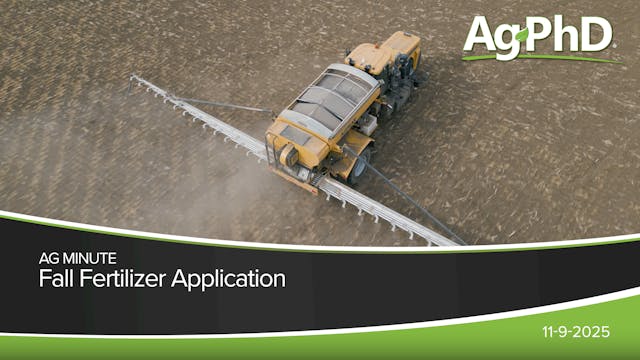 Fall Fertilizer Application | Ag PhD