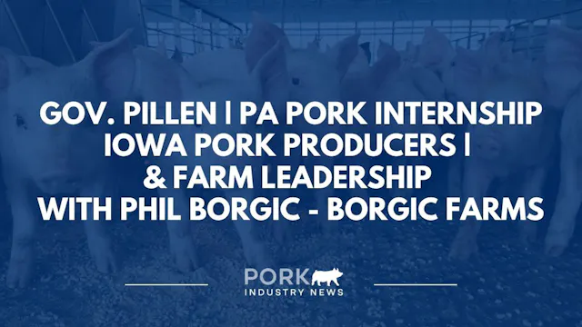 Gov. Pillen, Iowa Pork Producers & Bo...