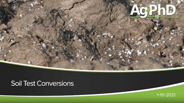 Soil Test Conversions
