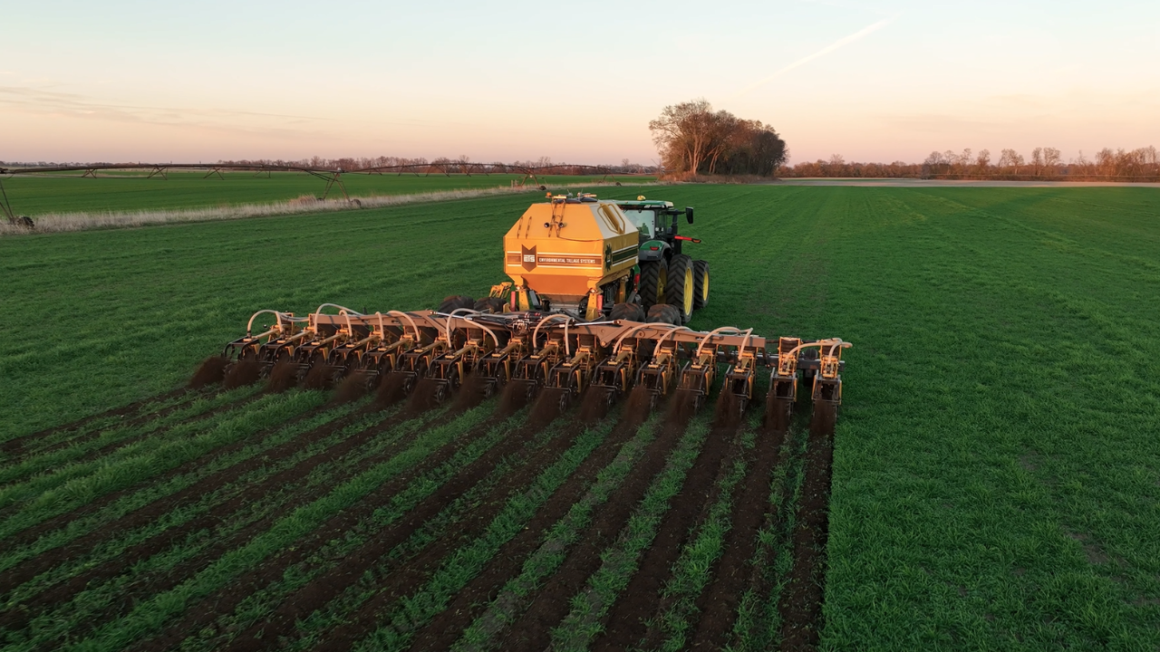 Strip-Tilling in Cover Crops | ETS SoilWarrior