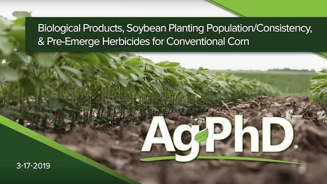 Biological Products, Soybean Planting...