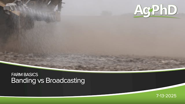Banding vs Broadcasting | Ag PhD