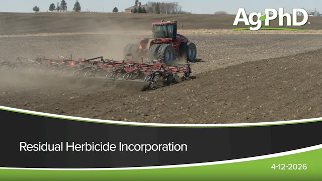 Residual Herbicide Incorporation | Ag...