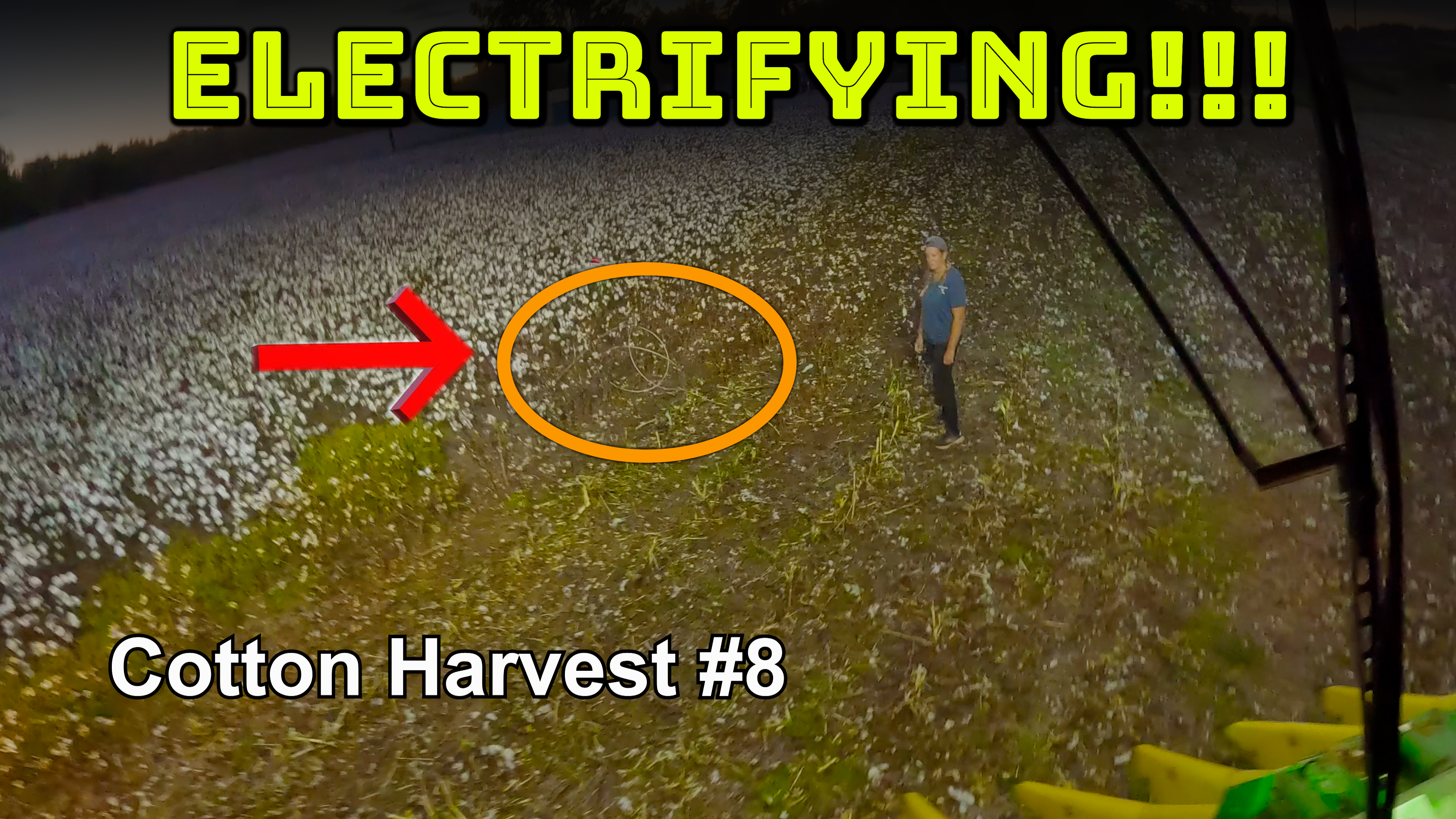 Thanks To All The Linemen Out There!  Cotton Harvest #8 | Griggs Farms
