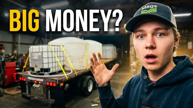 This Custom Spray Trailer Cost Us How...