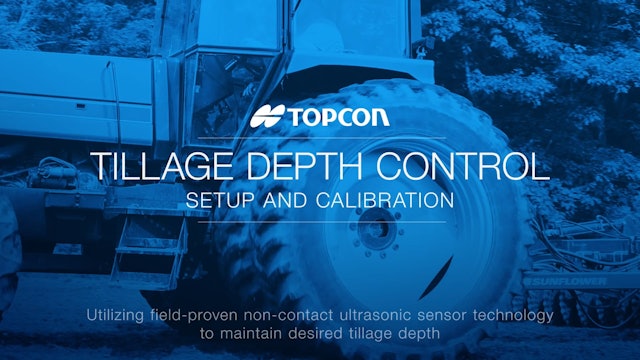 Tillage Depth Control - Setup & Calibration