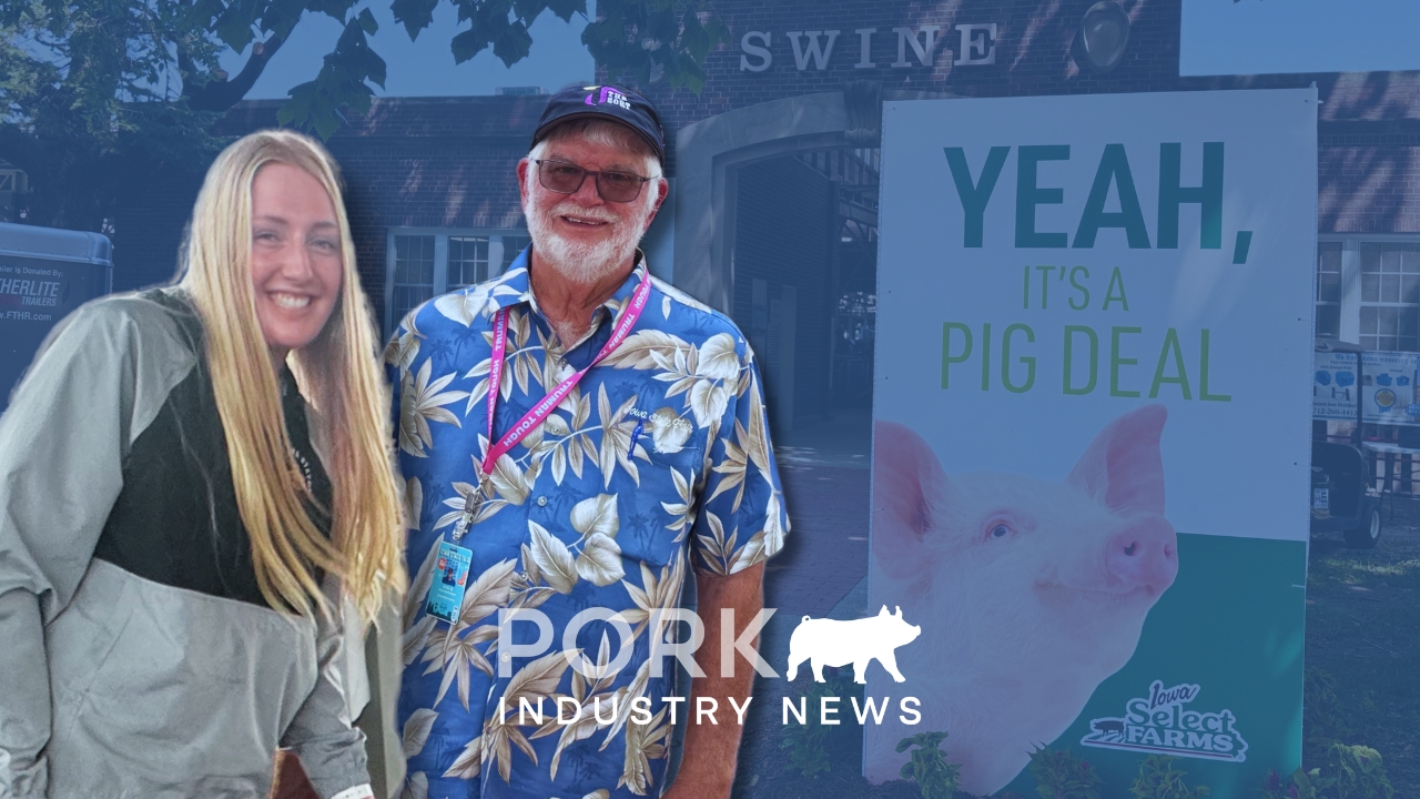 4H FFA Swine Exhibitors Move Into Iowa State Fair Swine Barn | Pride of Pork